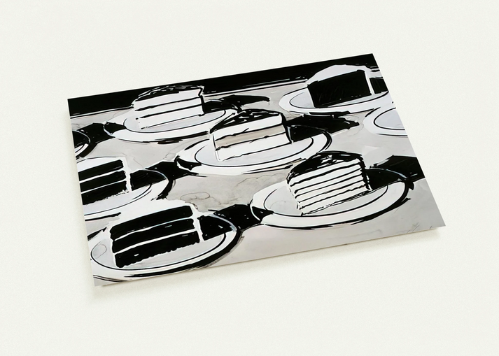 Cake Slices - 1963 By Wayne Thiebaud Pack of 10 Post Cards | Wayne Thiebaud Post Cards | A6 (10.5 x 14.8 cm) - 4.1 x 5.8 inches