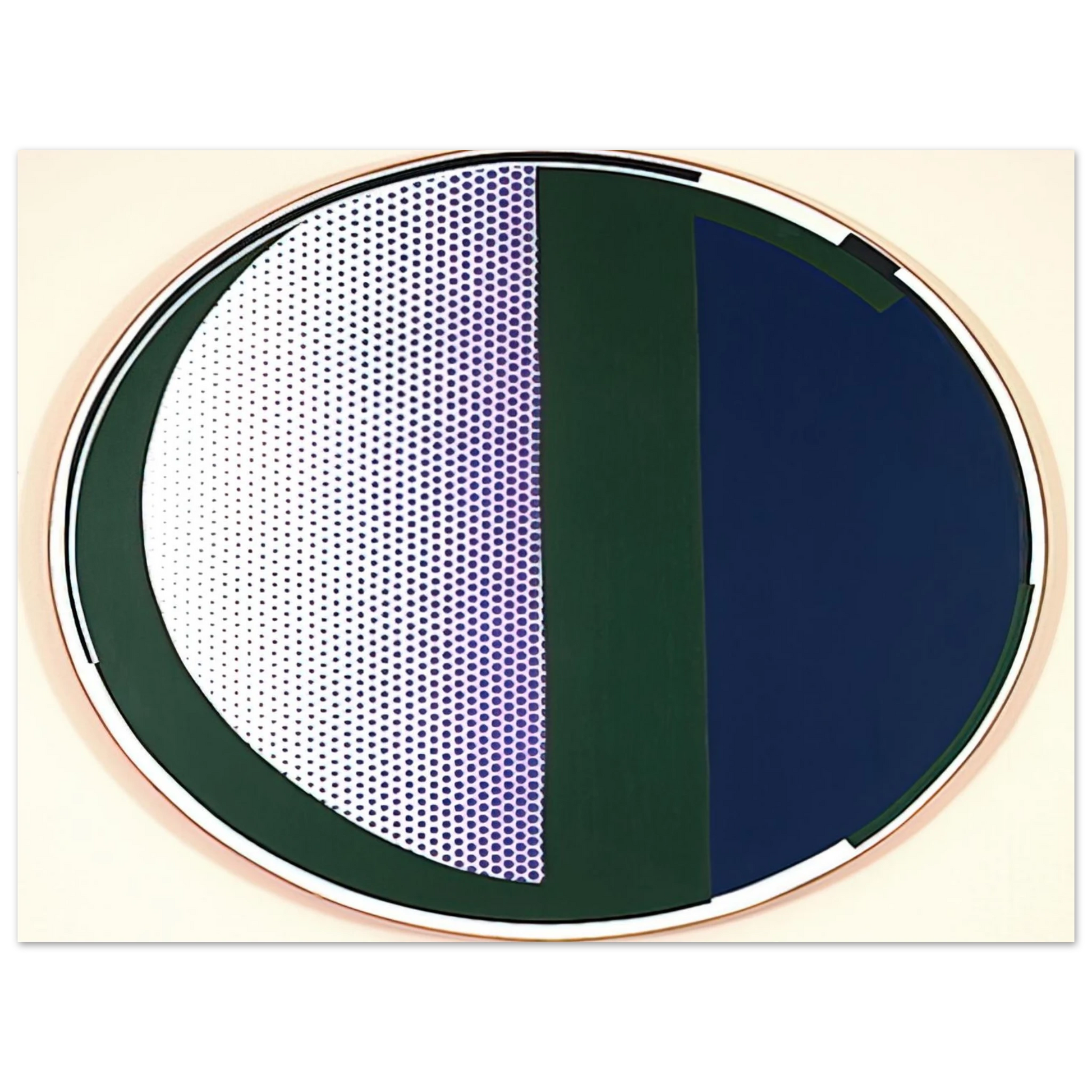 Roy Lichtenstein - MIRROR 1972 Fine Art Poster - Default Title