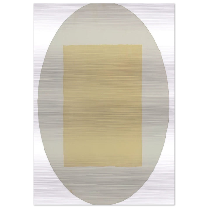 Untitled from Seven Aquatints - Robert Ryman Brushed Aluminum Print - 70x100 cm / 28x40 inches | Robert Ryman Aluminum Print | Robert Ryman Prints