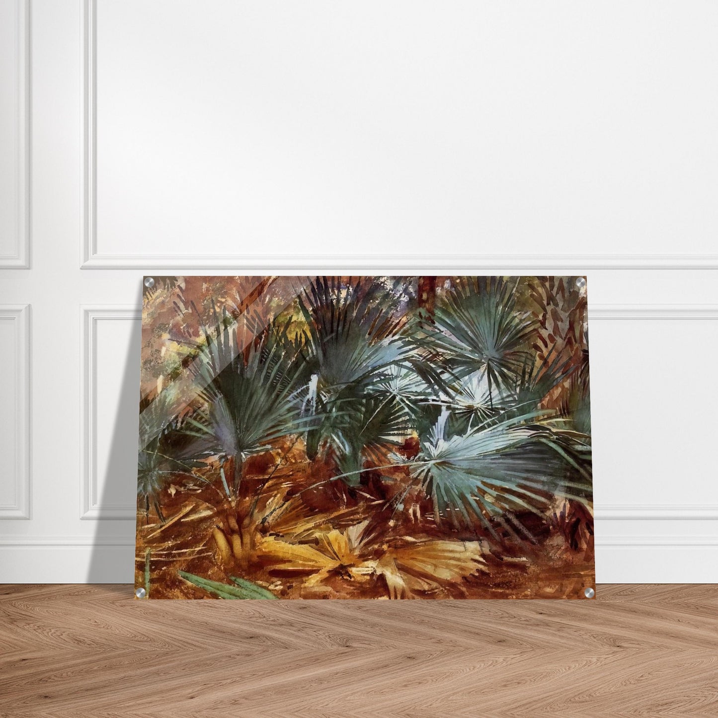 Palmettos - John Singer Sargent Acrylic Print - 70x100 cm / 28x40″ inches | John Singer Sargent Wall Art | John Singer Sargent Prints