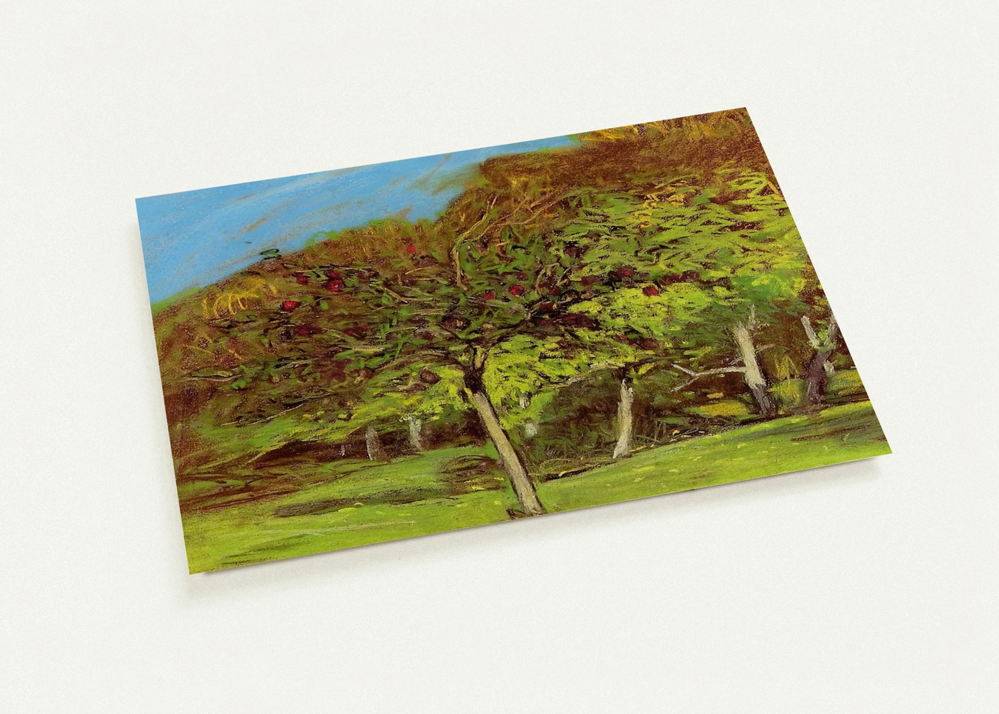 Fruit Trees By claude monet Pack of 10 Post Cards | claude monet Post Cards | A6 (10.5 x 14.8 cm) - 4.1 x 5.8 inches