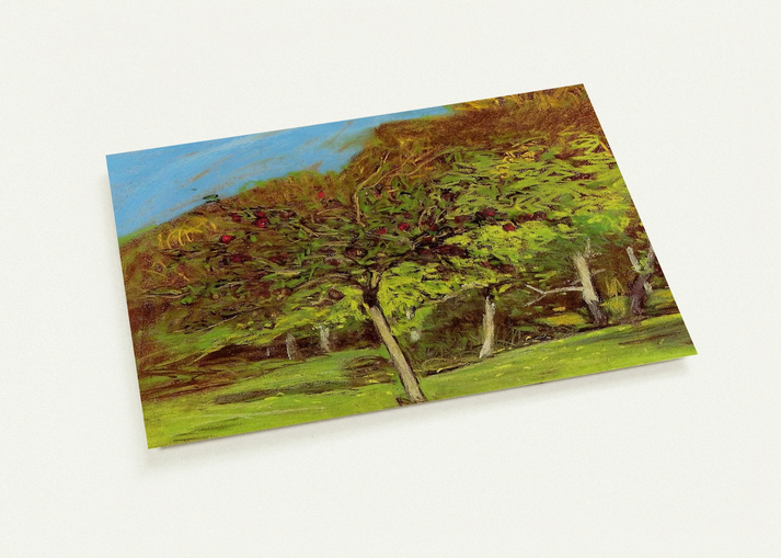 Fruit Trees By claude monet Pack of 10 Post Cards | claude monet Post Cards | A6 (10.5 x 14.8 cm) - 4.1 x 5.8 inches