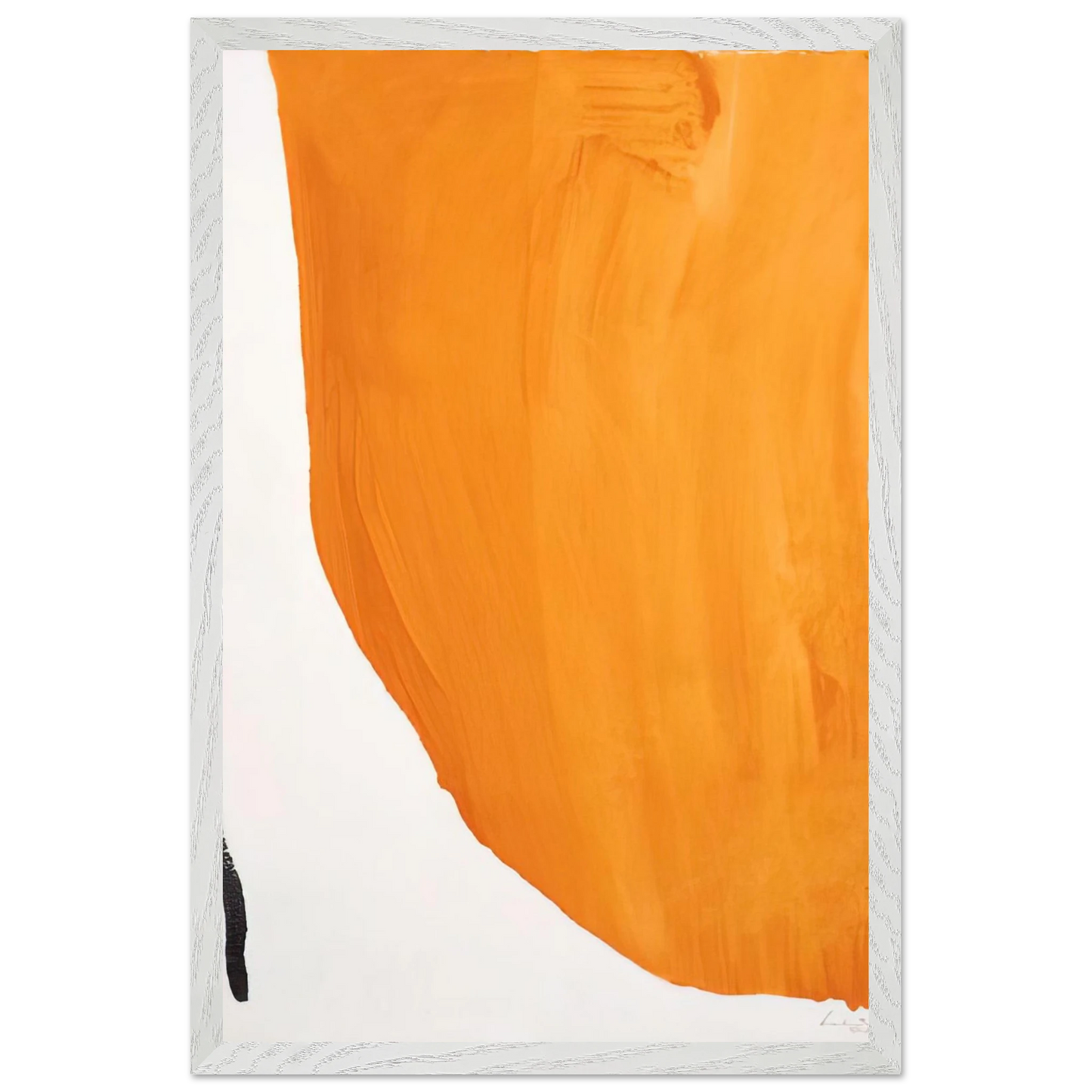 Helen Frankenthaler - Orange Downpour - 1970 Wall art - 15x20 cm / 6x8 inches - Fine Art Poster - -