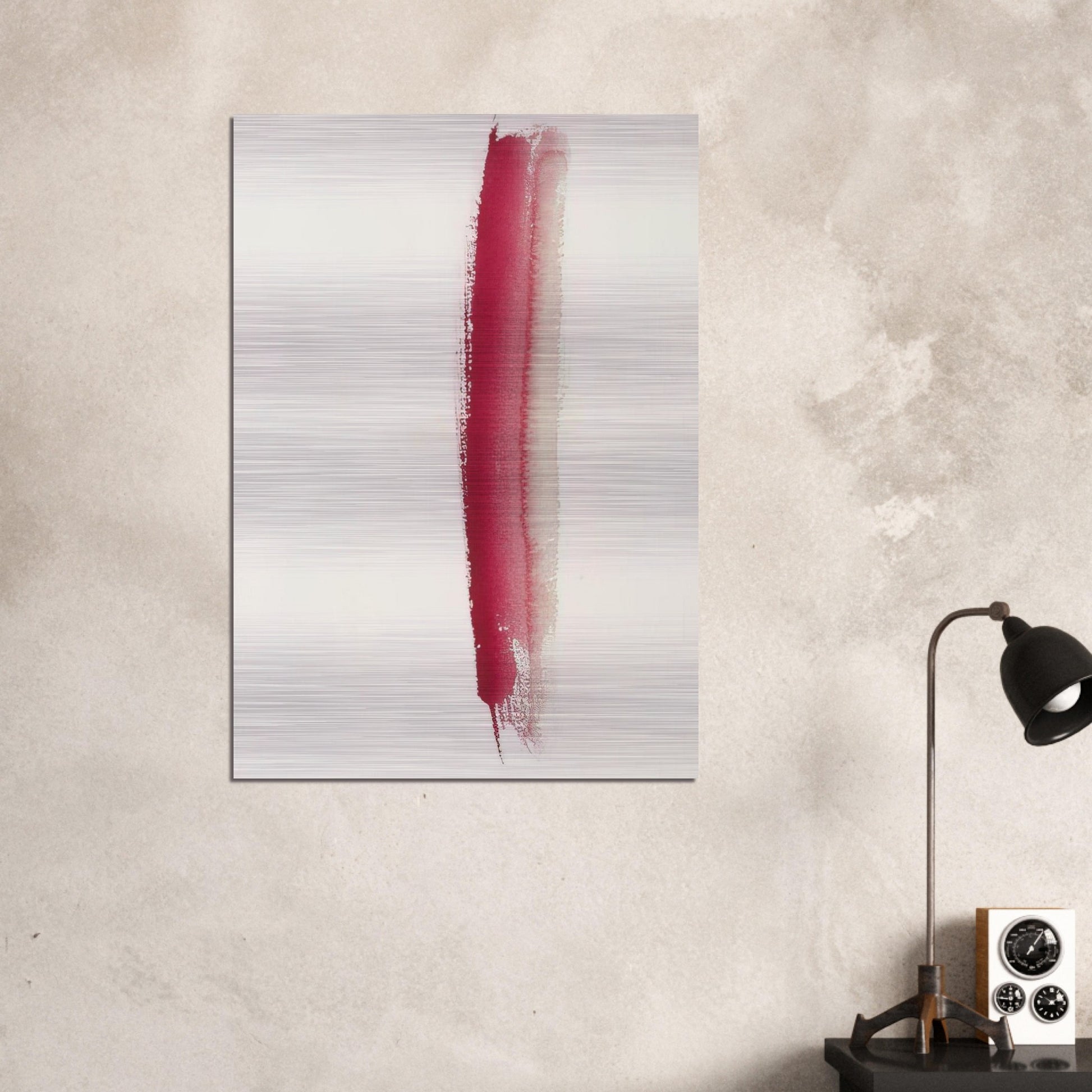 Untitled  SF49-075  - Sam Francis Brushed Aluminum Print - 70x100 cm / 28x40 inches | Sam Francis Aluminum Print | Sam Francis Prints