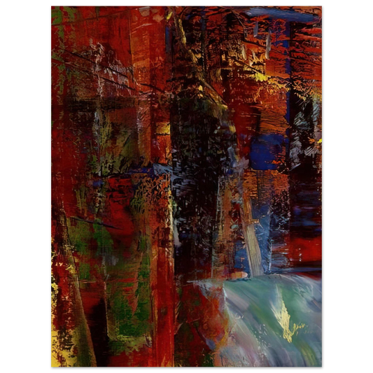 Gerhard Richter - DARK Fine Art Poster - Default Title