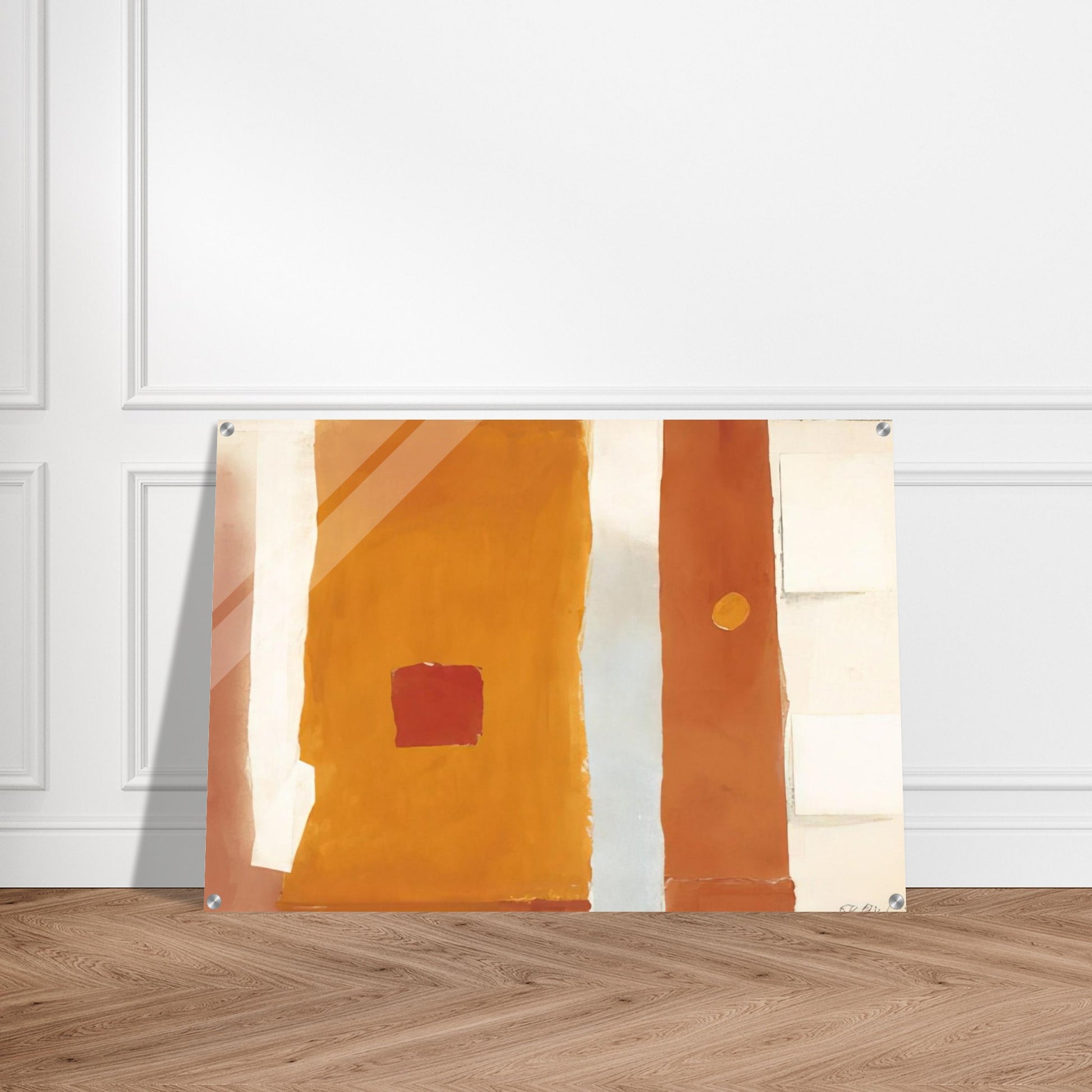 UNTITLED 1982 - Esteban Vicente Acrylic Print - 70x100 cm / 28x40″ inches | Esteban Vicente Wall Art | Esteban Vicente Prints