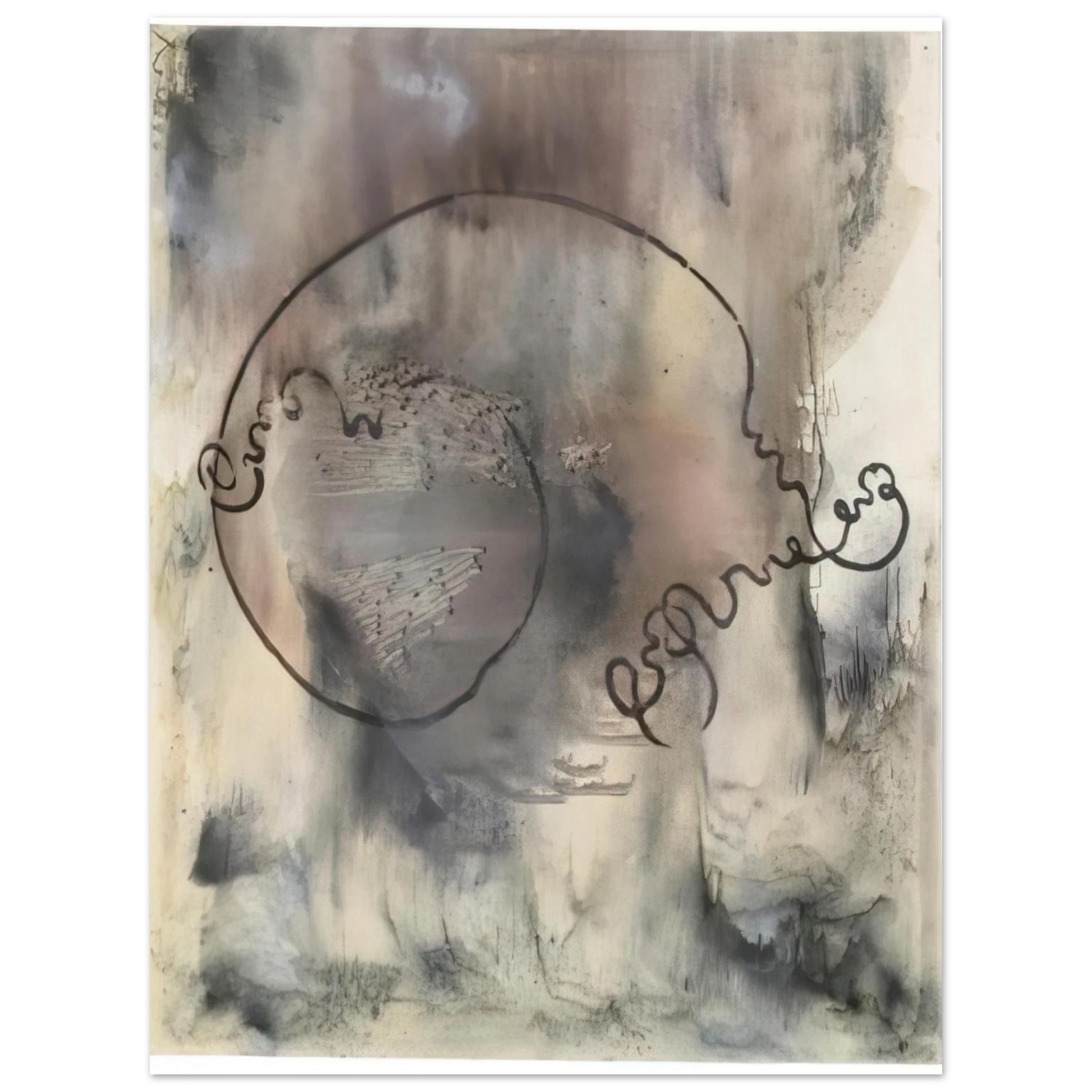 Sigmar Polke - AUDATIA 1986 Fine Art Poster - Default Title