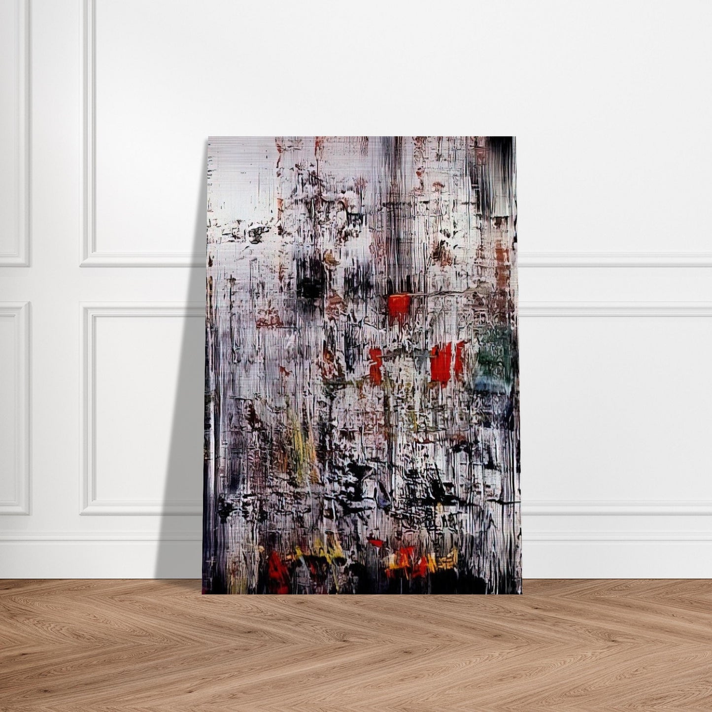 ICE 2 - Gerhard Richter Brushed Aluminum Print - 70x100 cm / 28x40 inches | Gerhard Richter Aluminum Print | Gerhard Richter Prints