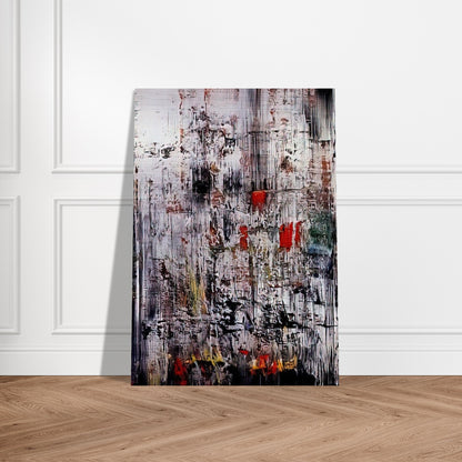 ICE 2 - Gerhard Richter Brushed Aluminum Print - 70x100 cm / 28x40 inches | Gerhard Richter Aluminum Print | Gerhard Richter Prints