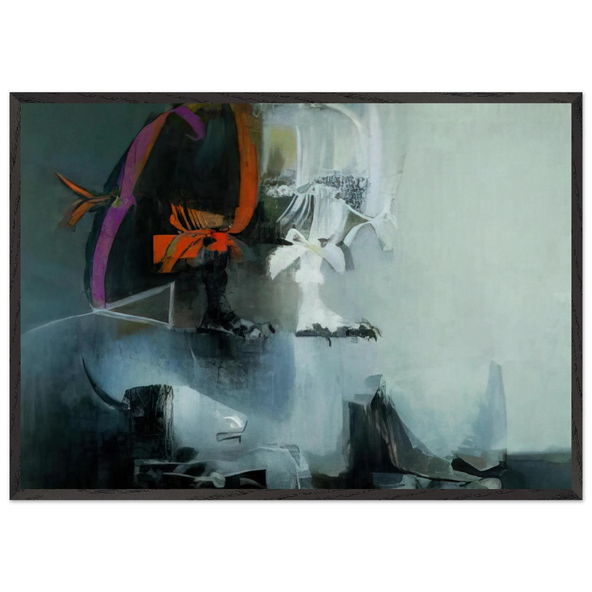 TOROCONDOR 1959 - Alejandro Obregon Framed Art Print – Black Wooden Frame - Default Title - -Framed Art Print