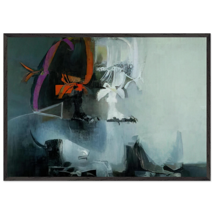TOROCONDOR 1959 - Alejandro Obregon 70x100 cm / 28x40 inches Framed Art Print – Black Wooden Frame