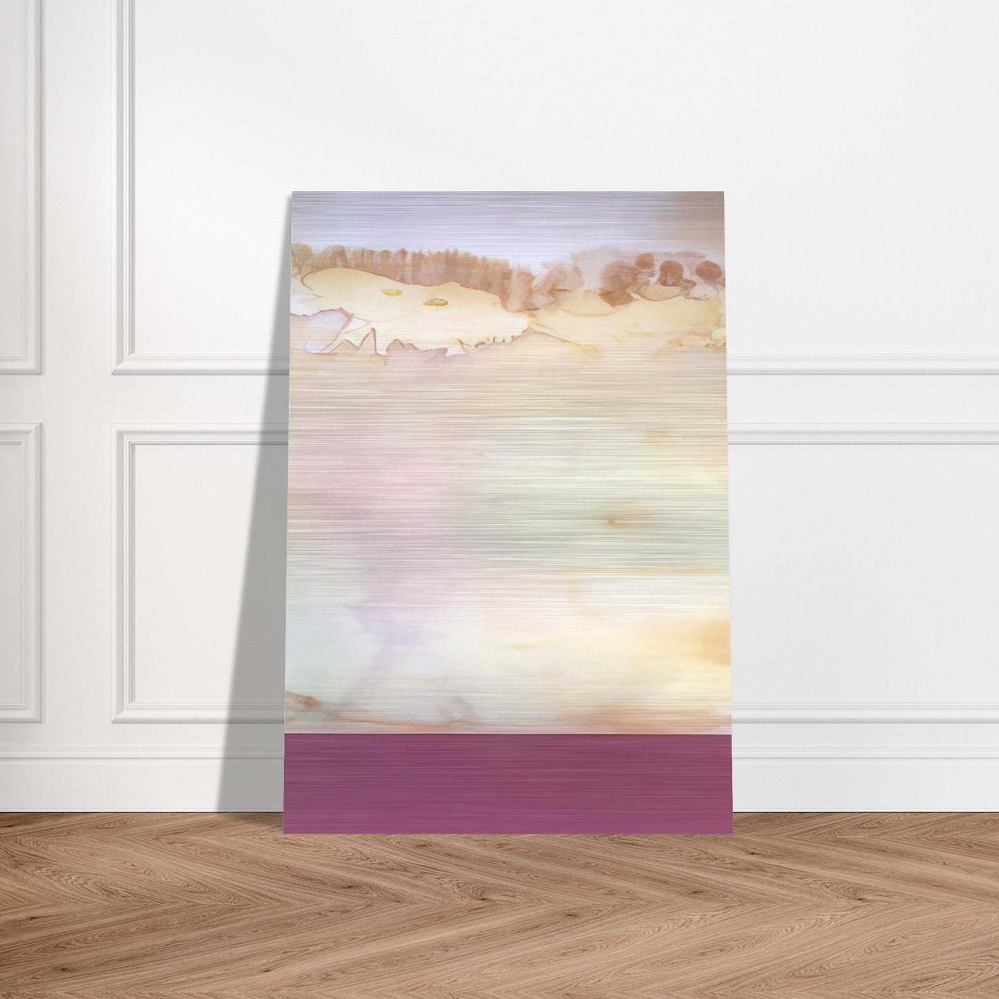 Akrab - 1969 - Ronnie Landfield Brushed Aluminum Print - 70x100 cm / 28x40 inches | Ronnie Landfield Aluminum Print | Ronnie Landfield Prints