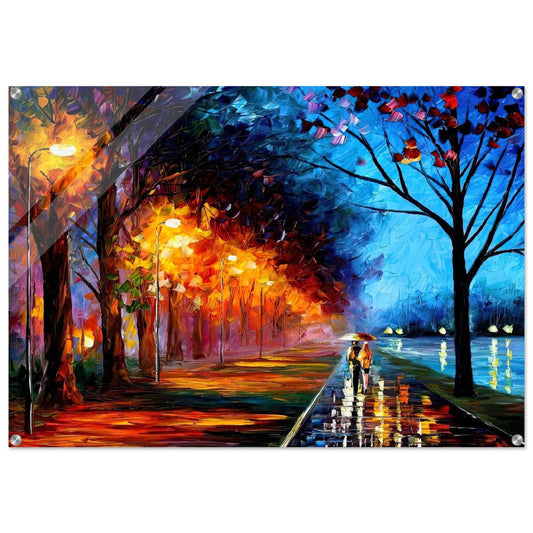 Leonid Afremov - Leonid Afremov Acrylic Print - 70x100 cm / 28x40″ inches | Leonid Afremov Wall Art | Leonid Afremov Prints