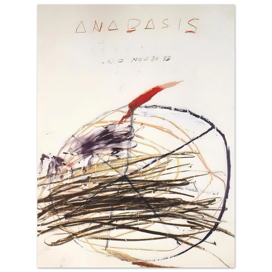 Cy Twombly - Anabasis  Xenephon  Fine Art Poster - Default Title