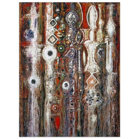 Richard Pousette-Dart - Illumination Gothic Fine Art Poster - Default Title