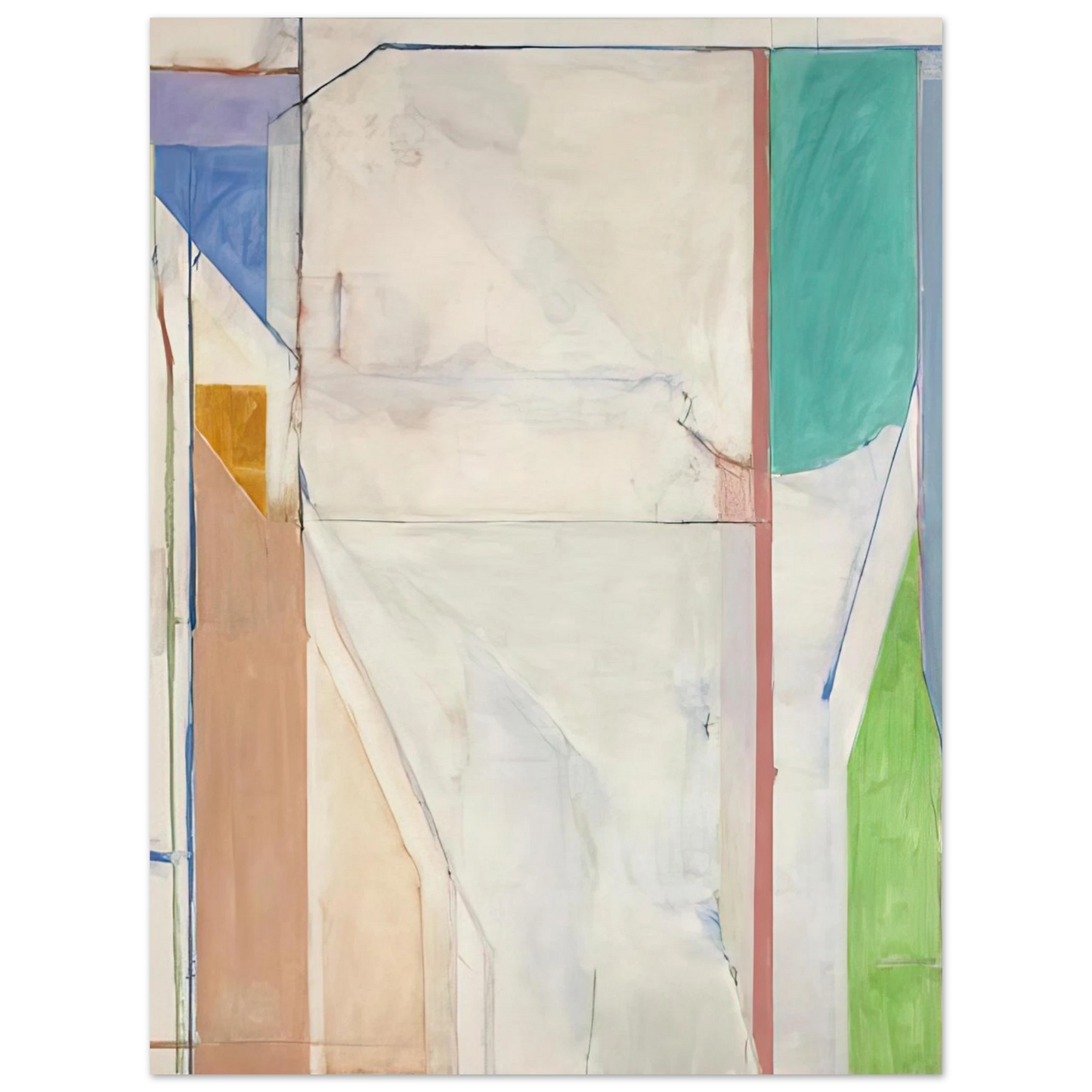 Richard Diebenkorn - Ocean Park #43 Fine Art Poster - Default Title