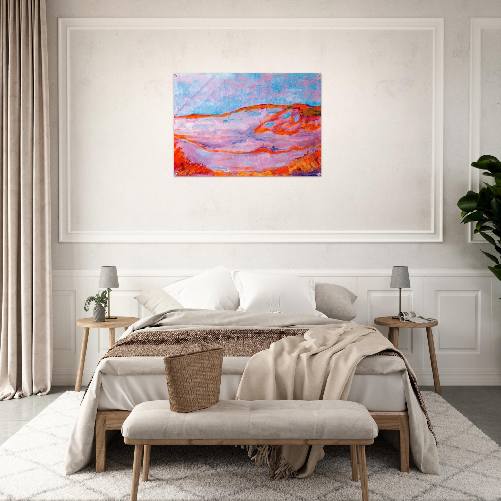 Dune IV - Piet Mondrian Acrylic Print - 70x100 cm / 28x40″ inches