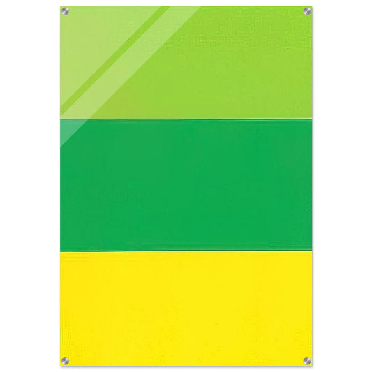 Train Landscape - Ellsworth Kelly Acrylic Print - 70x100 cm / 28x40″ inches