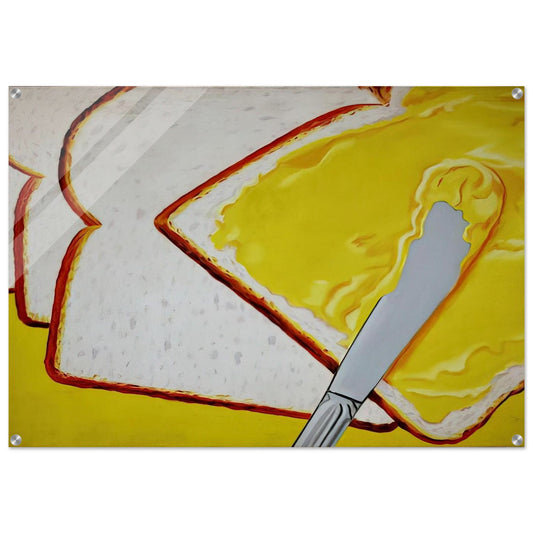White Bread - James Rosenquist Acrylic Print - 70x100 cm / 28x40″ inches | James Rosenquist Wall Art | James Rosenquist Prints