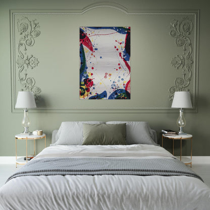 Sulfur Water - Sam Francis Brushed Aluminum Print - 70x100 cm / 28x40 inches | Sam Francis Aluminum Print | Sam Francis Prints