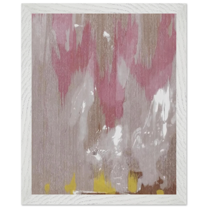 Helen Frankenthaler - Tales of Genji IV - 1998 Wall art - 15x20 cm / 6x8 inches - Premium Wooden Framed Poster With Fine Art Paper-canvas - Black frame