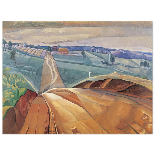 Grace Cossington Smith - Landscape at Pentecost - 1929 Fine Art Poster - Default Title