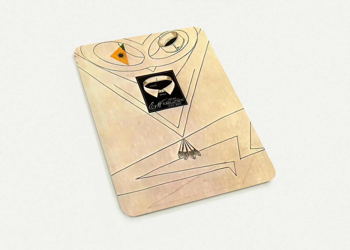 Dancing Owl By Max Ernst Pack of 10 Post Cards | Max Ernst Post Cards | A6 (10.5 x 14.8 cm) - 4.1 x 5.8 inches