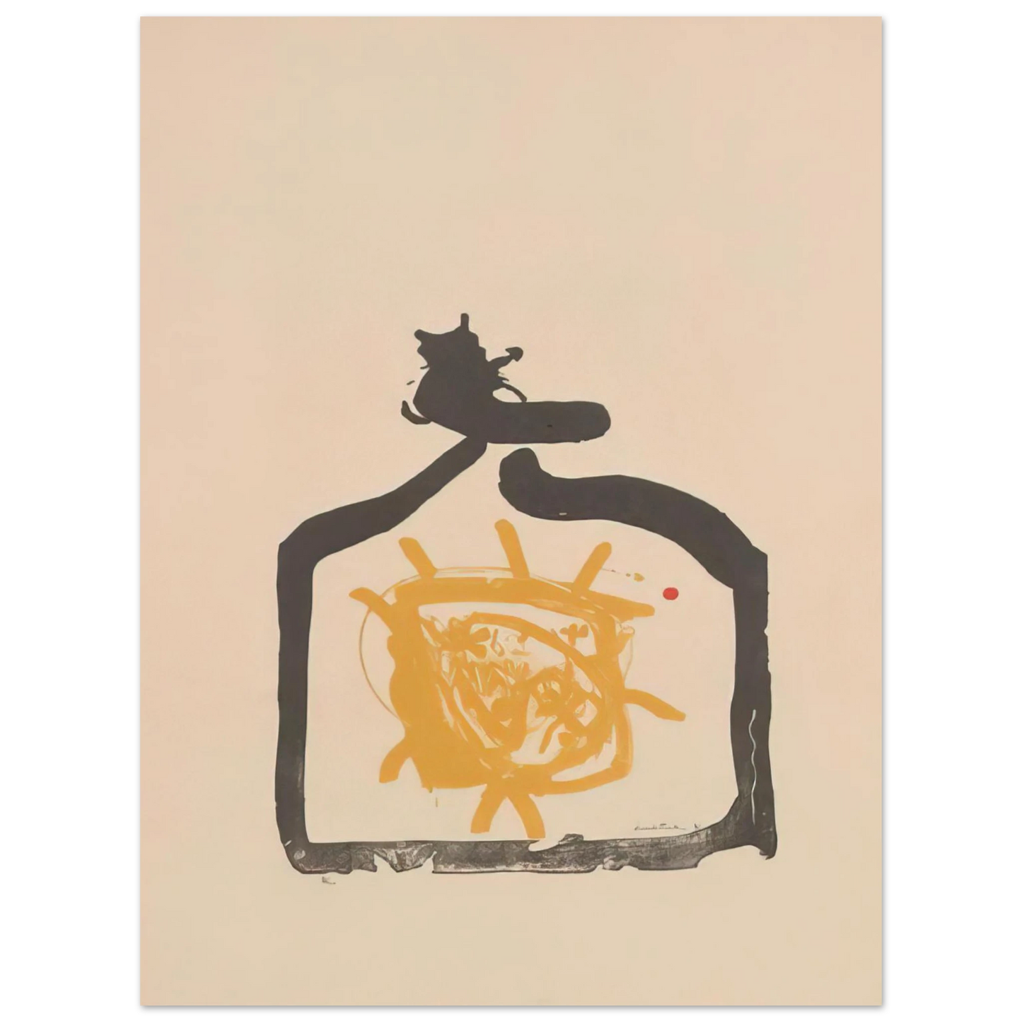 Helen Frankenthaler - May 26th Backwards - 1961 Wall art - 13x18 cm / 5x7 inches - Fine Art Poster - -