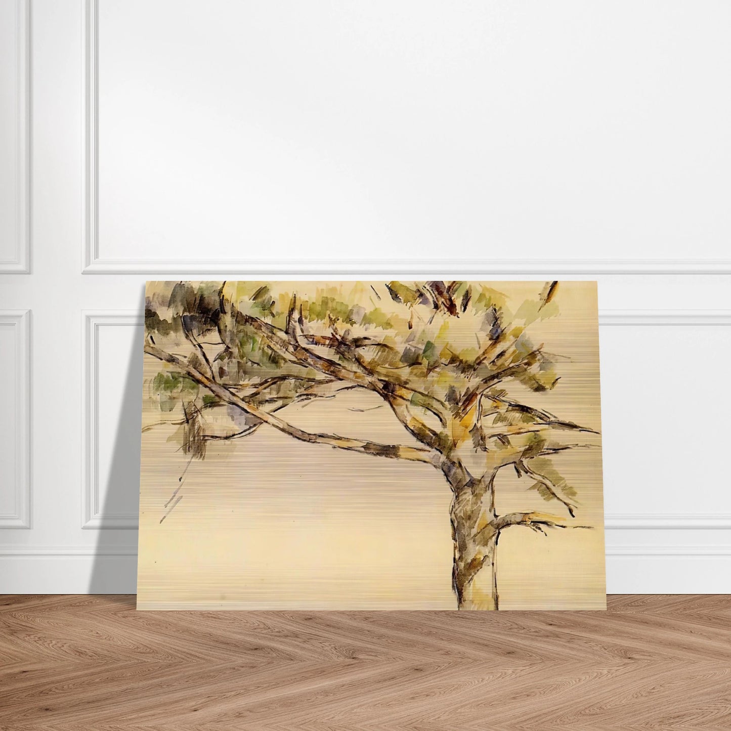Large Pine - Paul Cézanne Brushed Aluminum Print - 70x100 cm / 28x40 inches | Paul Cézanne Aluminum Print | Paul Cézanne Prints