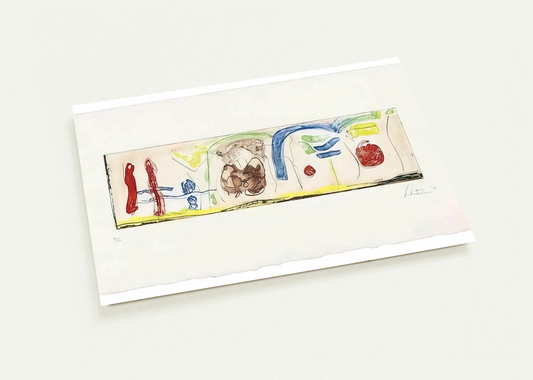 Bridges - 1996 By Helen Frankenthaler Pack of 10 Post Cards | Helen Frankenthaler Post Cards | A6 (10.5 x 14.8 cm) - 4.1 x 5.8 inches