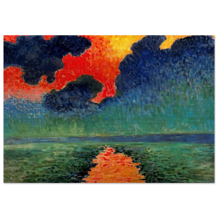 EFFECT OF SUN ON THE WATER LONDON 1906 - Andre Derain Brushed Aluminum Print - 70x100 cm / 28x40 inches | Andre Derain Aluminum Print | Andre Derain Prints