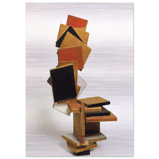 DIVERTIMENTO 1995 - Esteban Vicente Brushed Aluminum Print - 70x100 cm / 28x40 inches | Esteban Vicente Aluminum Print | Esteban Vicente Prints