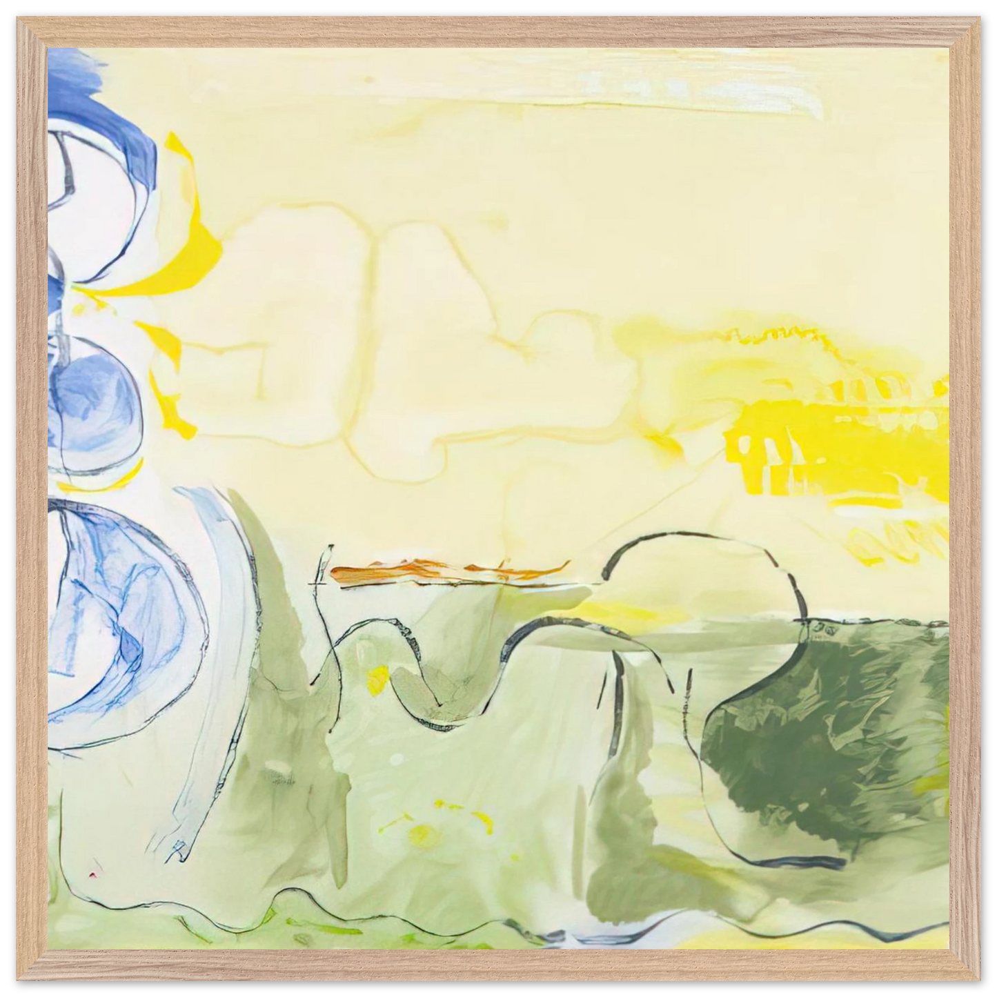 Helen Frankenthaler - Flotilla - 2006 Wall art - 15x20 cm / 6x8 inches - Fine Art Poster - -
