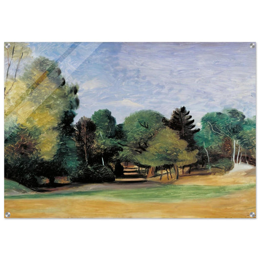 LANDSCAPE NEAR BARBIZON 1922 - Andre Derain Acrylic Print - 70x100 cm / 28x40″ inches | Andre Derain Wall Art | Andre Derain Prints
