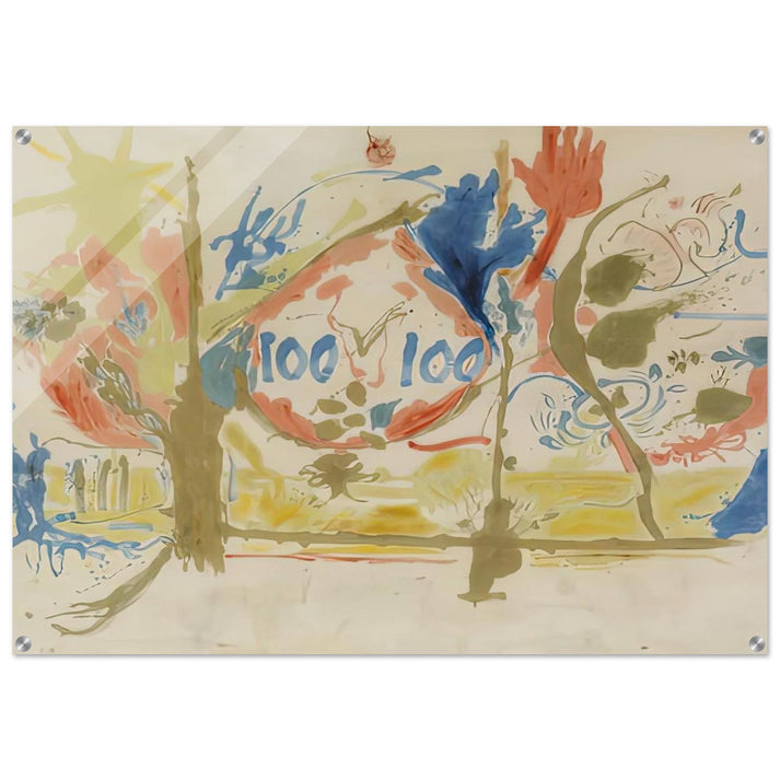 Eden, 1956- - Helen Frankenthaler Acrylic Print - 70x100 cm / 28x40″ inches | Helen Frankenthaler Wall Art | Helen Frankenthaler Prints