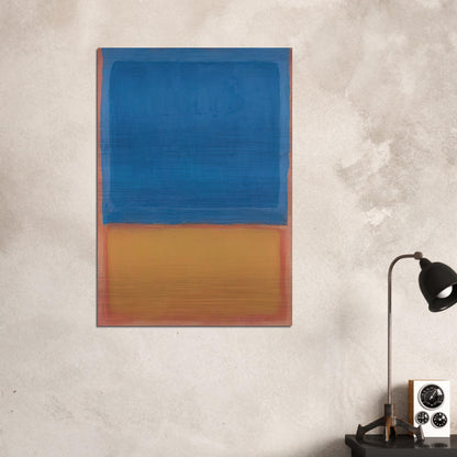 Untitled Red, Blue, Orange - 1955 - Mark Rothko Brushed Aluminum Print - 70x100 cm / 28x40 inches | Mark Rothko Aluminum Print | Mark Rothko Prints