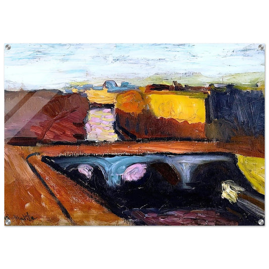 VIEW OF THE SEINE THE PONT SAINT MICHEL 1904 - Henri Matisse Acrylic Print - 70x100 cm / 28x40″ inches | Henri Matisse Wall Art | Henri Matisse Prints