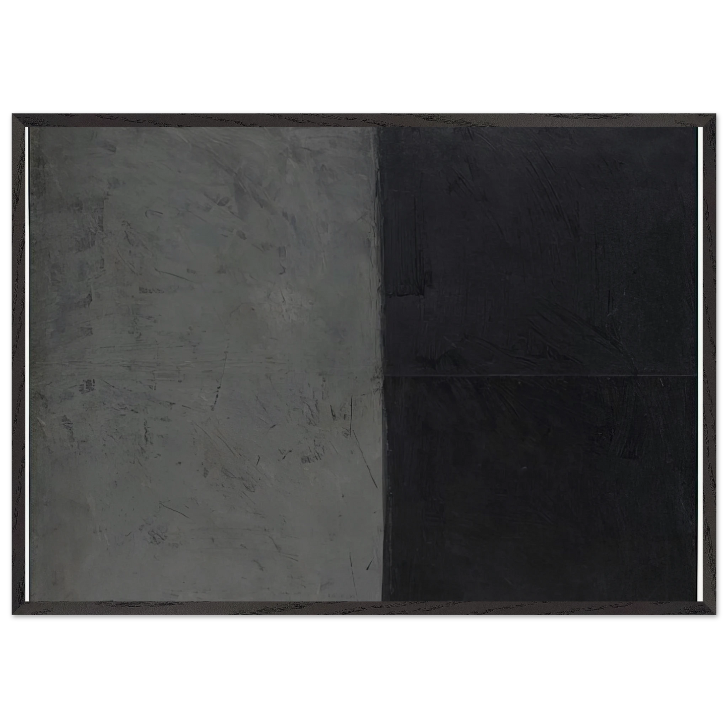 Spanish Painting - 1963 - Brice Marden Framed Art Print – Black Wooden Frame - Default Title - -Framed Art Print