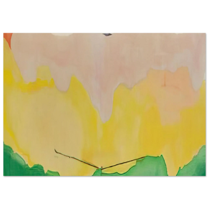 Helen Frankenthaler - Boulevard - 1973 Wall art - 21x29.7 cm / 8x12" - Fine Art Poster - -