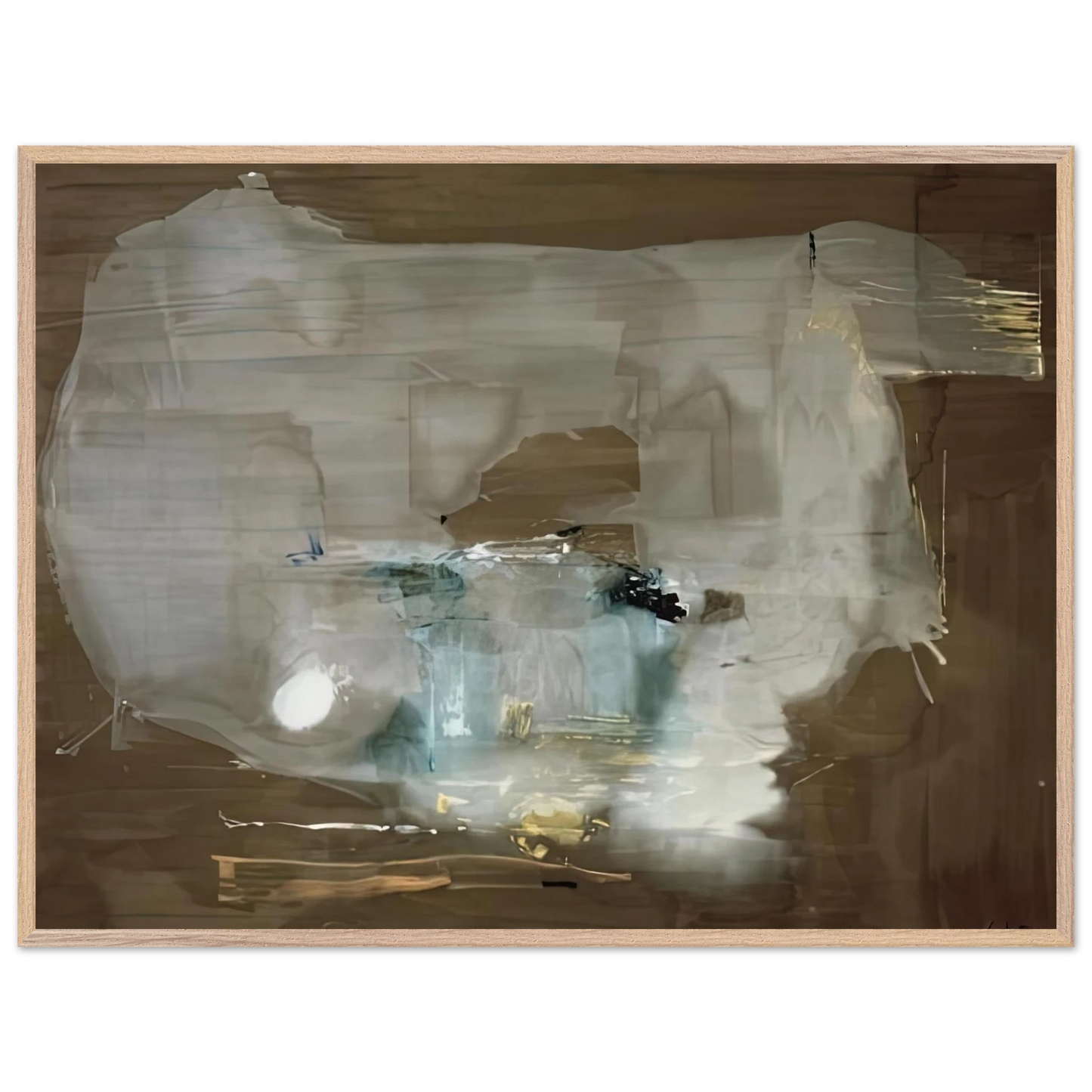 Helen Frankenthaler - M, 1977- Wall Art - 60x80 cm / 24x32 inches - Fine Art Poster - -