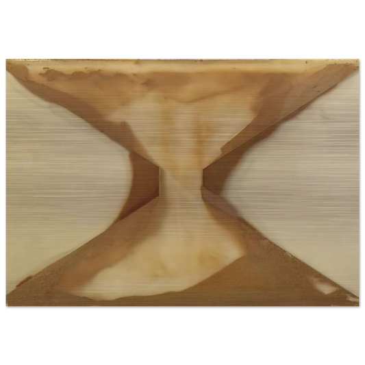 Curriculum Vitae - 1970 - Dieter Roth Brushed Aluminum Print - 70x100 cm / 28x40 inches | Dieter Roth Aluminum Print | Dieter Roth Prints