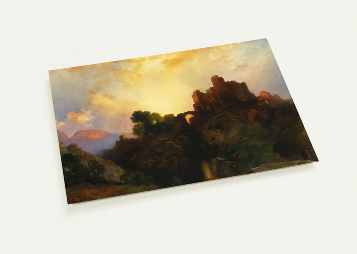 Caledonia By Thomas Moran Pack of 10 Post Cards | Thomas Moran Post Cards | A6 (10.5 x 14.8 cm) - 4.1 x 5.8 inches