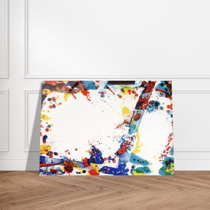 Green Ring - Sam Francis Acrylic Print - 70x100 cm / 28x40″ inches | Sam Francis Wall Art | Sam Francis Prints