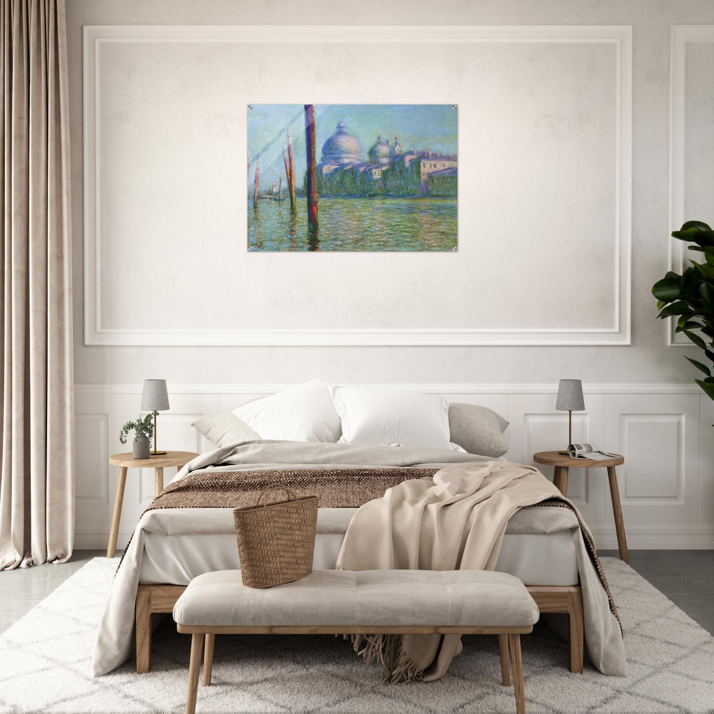 The Grand Canal 03 - claude monet Acrylic Print - 70x100 cm / 28x40″ inches | claude monet Wall Art | claude monet Prints