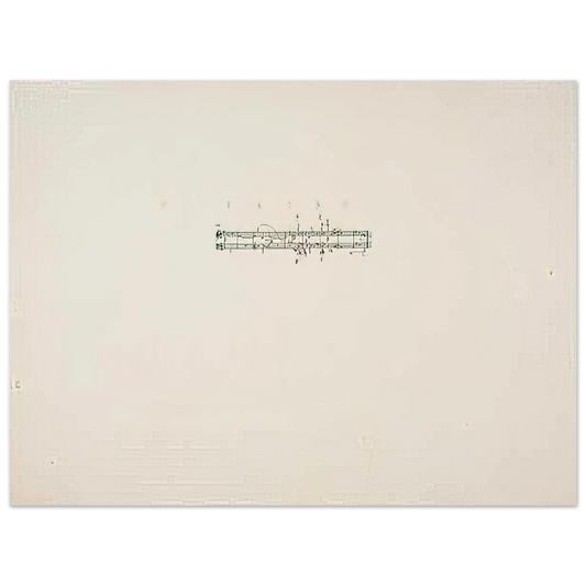 John Cage - Haiku - Neo-Dada Fine Art Poster - Default Title