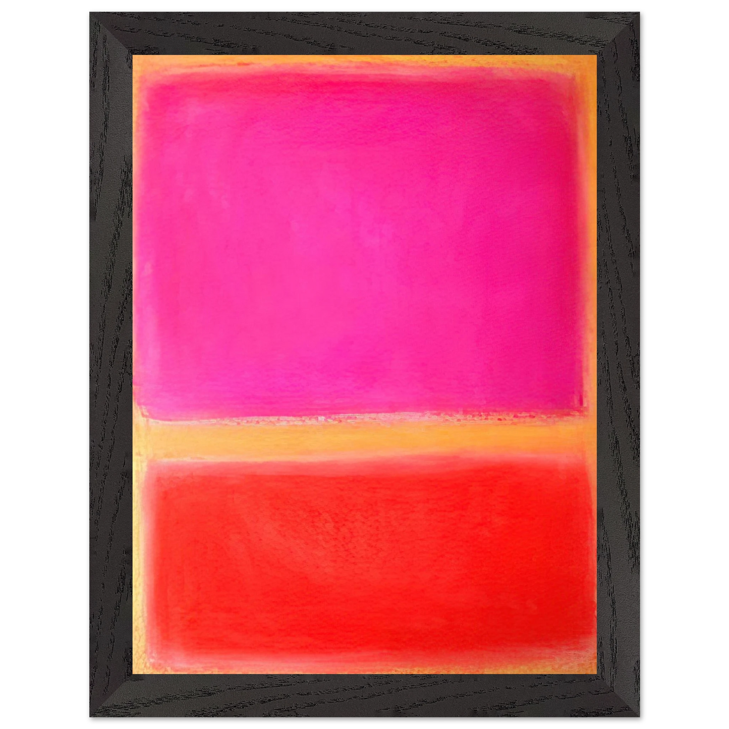 Helen Frankenthaler - Untitled - Color Field Painting Wall art - 45x45 cm / 18x18 inches - Fine Art Poster - -