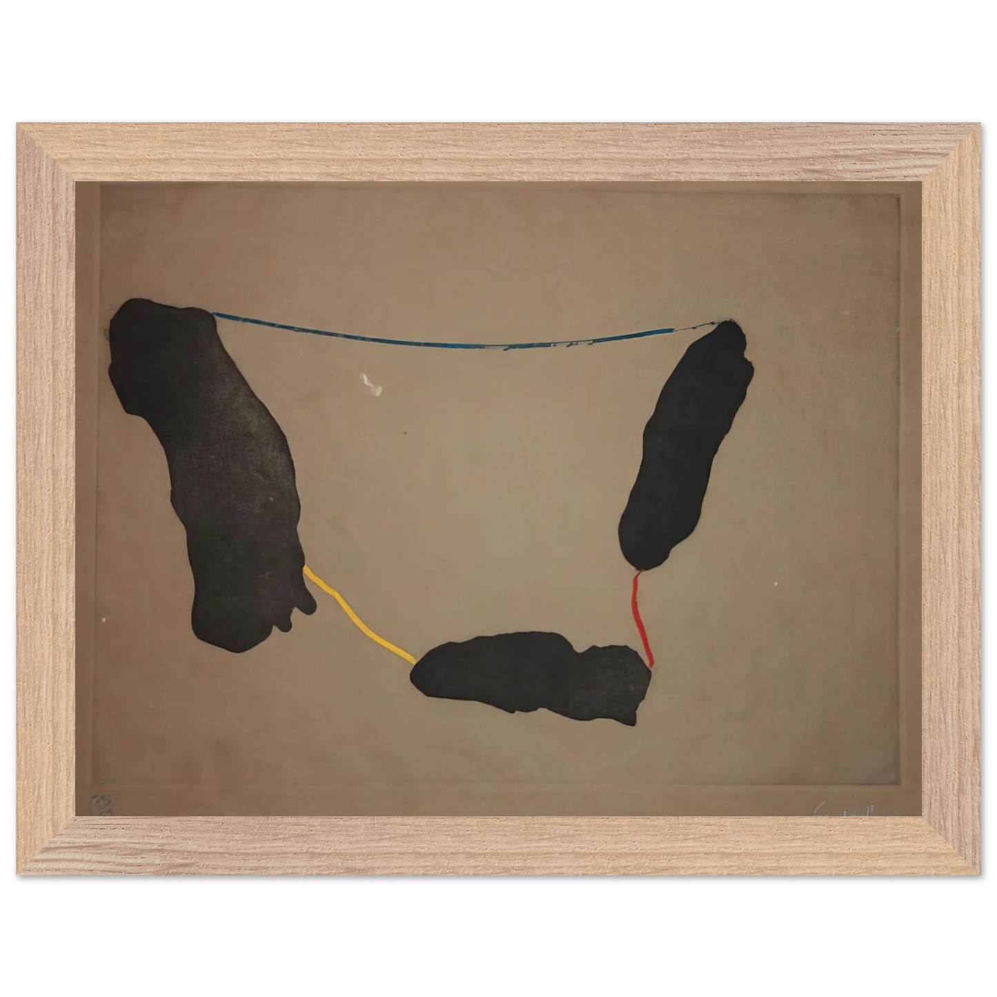 Helen Frankenthaler - Connected By Joy - 1973 Wall art - 40x50 cm / 16x20 inches - Fine Art Poster - -