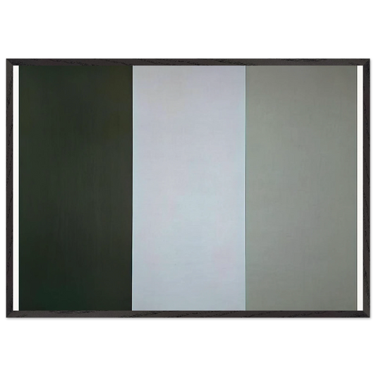 Grove Group III - 1973 - Brice Marden Framed Art Print – Black Wooden Frame - Default Title - -Framed Art Print