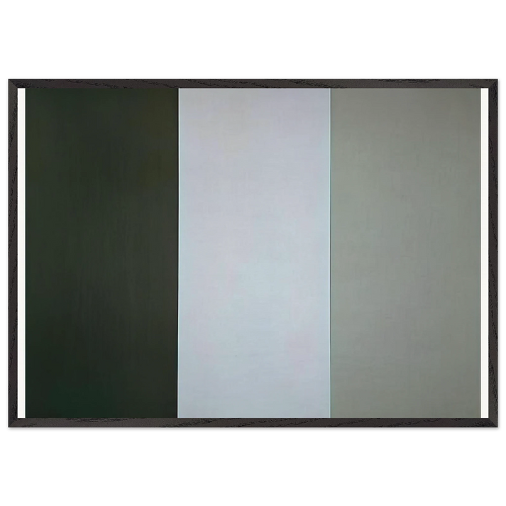 Grove Group III - 1973 - Brice Marden 70x100 cm / 28x40 inches Framed Art Print – Black Wooden Frame