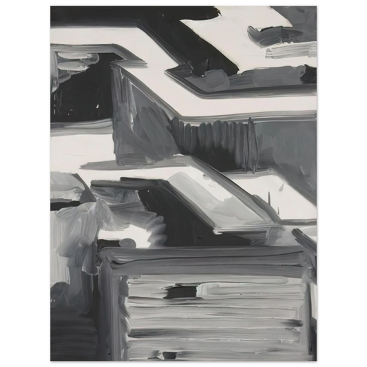 Gerhard Richter - TOWNSCAPE 1968 0 Fine Art Poster - Default Title